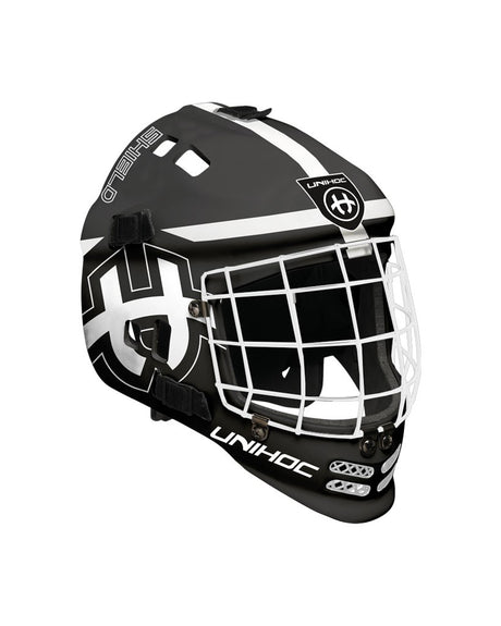 Målvaktshjälm Shield Svart/vit