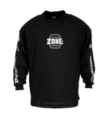 Unihoc Goalie Sweater UPGRADE PRO4 SW musta/hopea 26/27