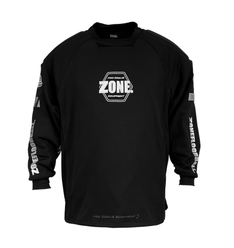 Unihoc Goalie Sweater UPGRADE PRO4 SW musta/hopea 26/27