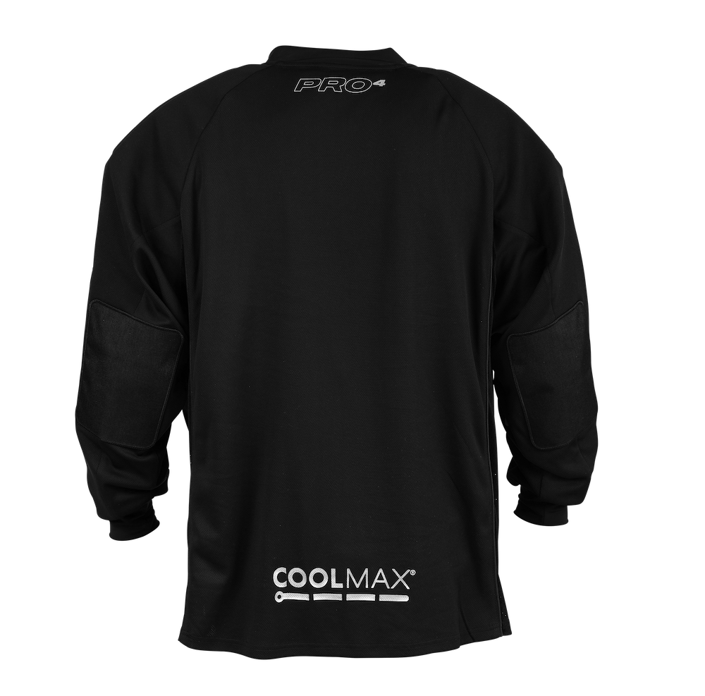 Unihoc Goalie Sweater UPGRADE PRO4 SW musta/hopea 26/27