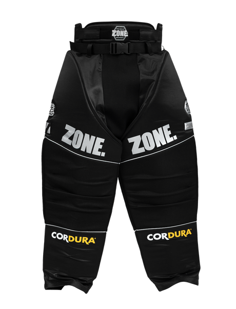 Zone Goalie Pants UPGRADE PRO4 SW musta/hopea 26/27