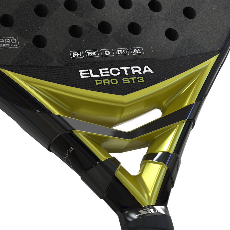 Raquete de Padel Siux Electra Pro ST3 2024 - Franco Stupa Raquete de Padel Siux Electra Pro ST3 2024 - Franco Stupa